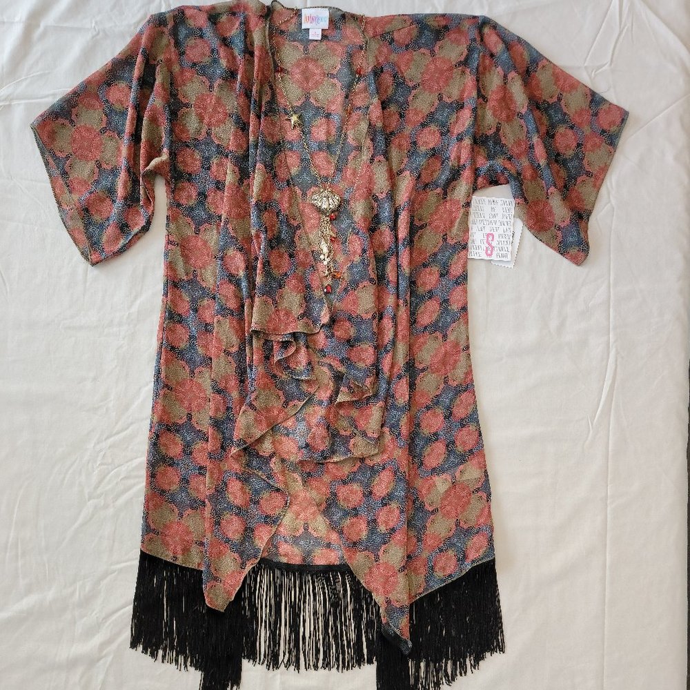 LuLaRoe Monroe Kimono- Small